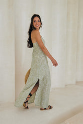 Nexus Long Dress – Artful Print